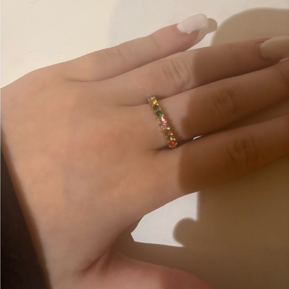 Multicolor Gemstone Ring